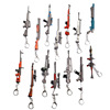 Fortress Night keychain FORTNITE surrounding crane mouth hoeing head hanging ornament weapon model keychain