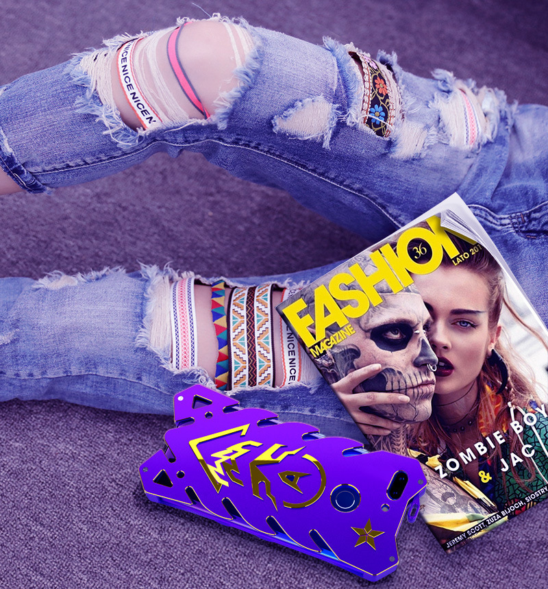 SIMON New THOR II Aviation Aluminum Alloy Shockproof Armor Metal Case Cover for Xiaomi Mi 8 Lite