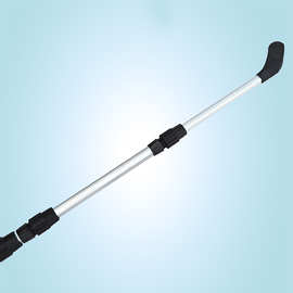 铝合金鱼竿炮台支架1.7米/2.1米钓鱼支架手竿台钓竿架带地插垂钓