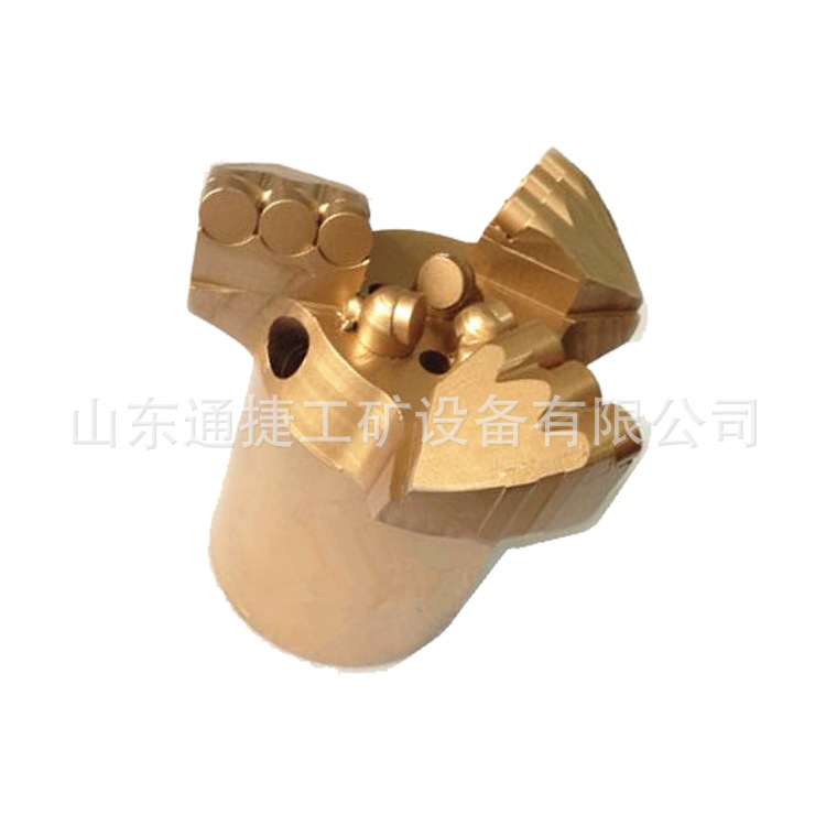 地质钻头  金刚石复合片钻头 三翼探水钻头φ28 30 32金刚石钻头