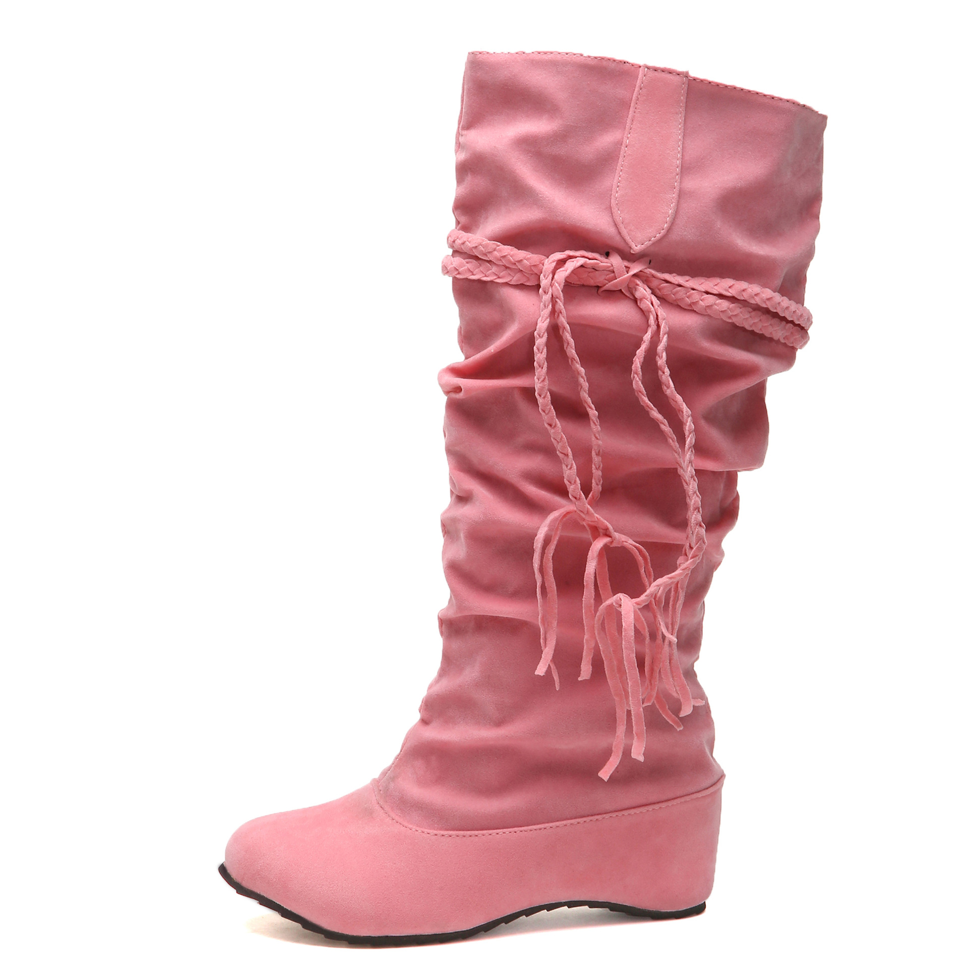 Bottes femme en Daim - Ref 3354693 Image 67