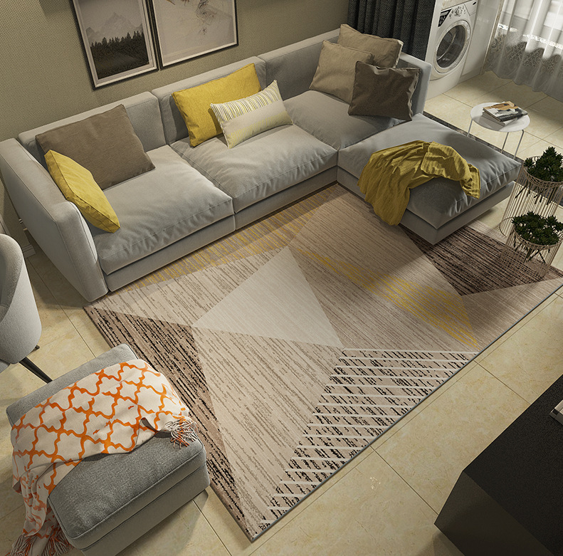 ins地毯,印花地毯,地毯,欧式简约地毯