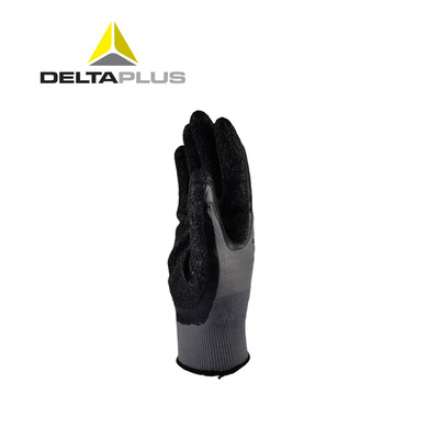 Delta VE630 guantes recubiertos de látex poliéster transpirable resistente al desgaste 201630 poliéster