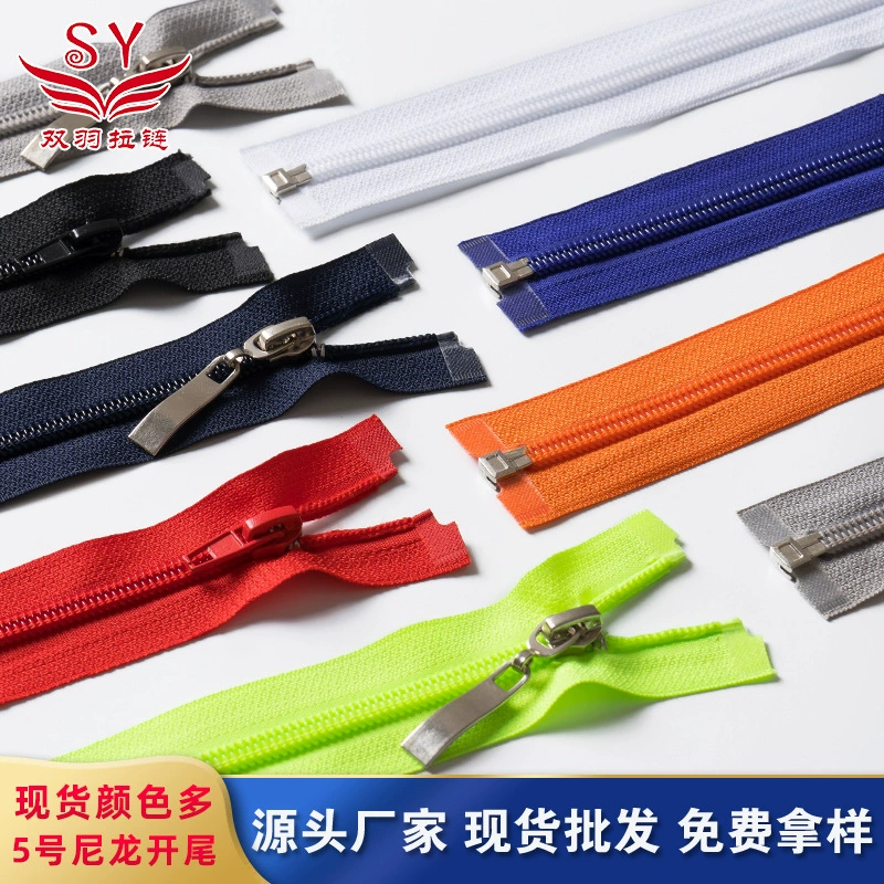 Оптовая продажа нейлоновых полосок №5, 70 см, в наличии, для цветной одежды, курток, школьной формы, палаток, мебели (для молний).