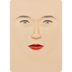 Half Practice Pigment Eyebrow Skin Texture Practice Skin Face Artificial Face Skin Silicone Pigment Eyebrow Skin