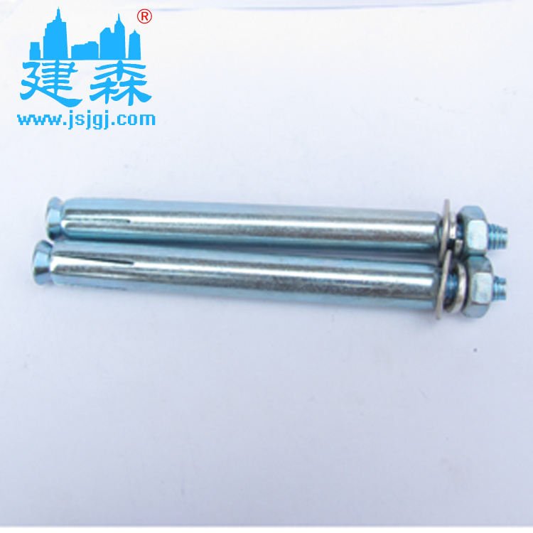 现货供应各种规格镀锌膨胀螺栓，螺丝M8*100