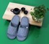 Spring and summer grid supermarket hotel floor cloth cotton slippers women's light bubble glue sticks to home shoes four seasons slippers