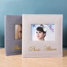 新款6寸200张创意相册插页式送礼影集PU封面相册本相簿纪念册批发