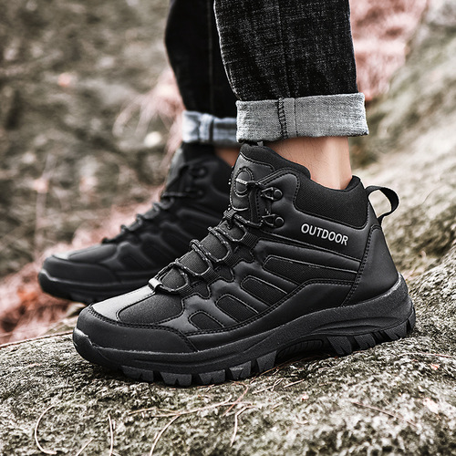 Outdoor Hiking Shoes  New Autumn Outdoor Shoes Anti-Slip Wear-Resistant Hiking Shoes Thick Sole Waterproof Travel Shoes