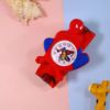 Factory Children's Anime Printing Paper Watch Anime Cartoon Kindergarten Primary School Student Silicone Silicone Papa Rings
