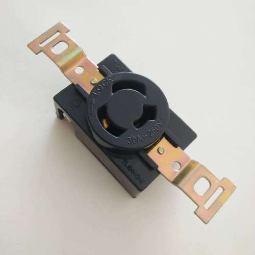 Generator socket 30A three-hole American anti-loose plug TL-230S generator plug