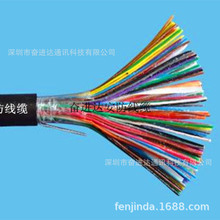 50大对数0.5无氧铜线径室外电缆HYAT-50x2x0.5BC充油市话通讯电缆