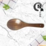 厨房用圆头木质厨具木饭勺