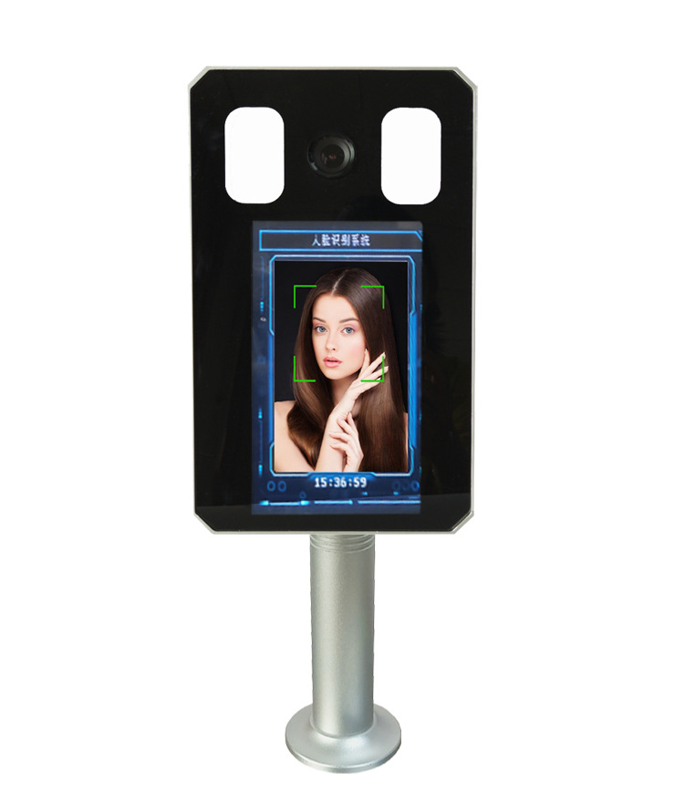 单目脱机动态人脸识别摄像机工地宿舍学校别墅小区道闸门口专用