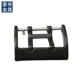 厂家供应 天才黑色表扣Z03 皮表带方扣针扣 不锈钢表扣 手表配件