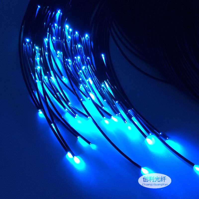 纖芯3.0外徑4.0mm通信塑料光纖傳感器工業塑料導光光纖地埋尾燈