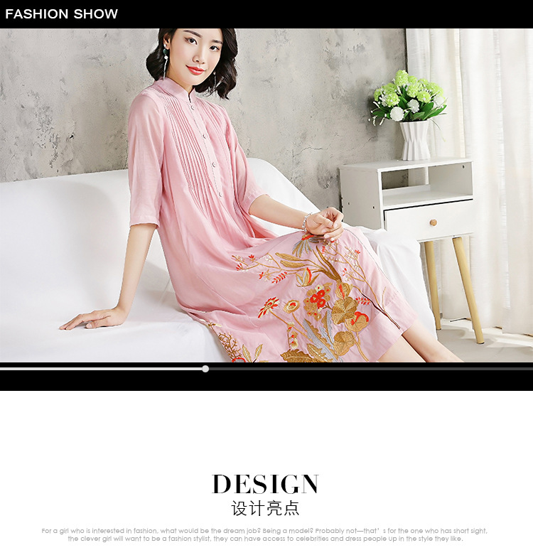 Robe femme en Mélange de tencel - Ref 3327408 Image 8