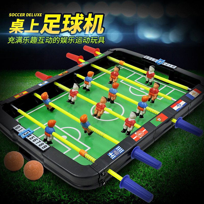 メーカー卸売おもちゃパーティーマルチプレイヤーゲームテーブルサッカーマシンボーイズテーブルサッカーバトル