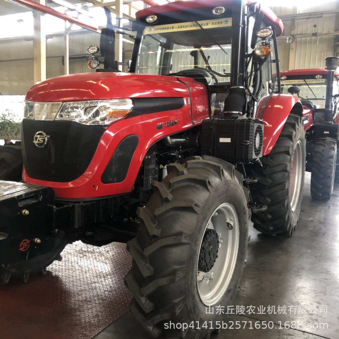 供应五征210马力四轮拖拉机 大型田园管理机 配套农具旋耕机