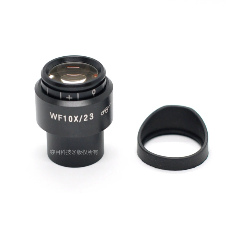 Аксессуары для микроскопов широкоугольный окуляр WF10X высокий интерфейс точки зрения 30 мм поле зрения 23 мм с маской для глаз 30