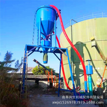水泥罐車裝灰機南京集裝箱卸料氣力輸送機環保無塵風送式抽料機
