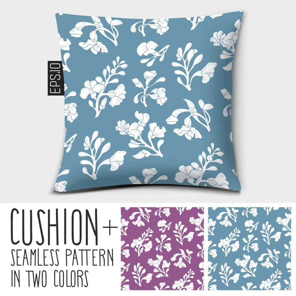 2 Tianfa вышивка Amazon хит продаж Двусторонняя наволочка с цифровой печатью наволочка супер мягкая ткань для фигуры