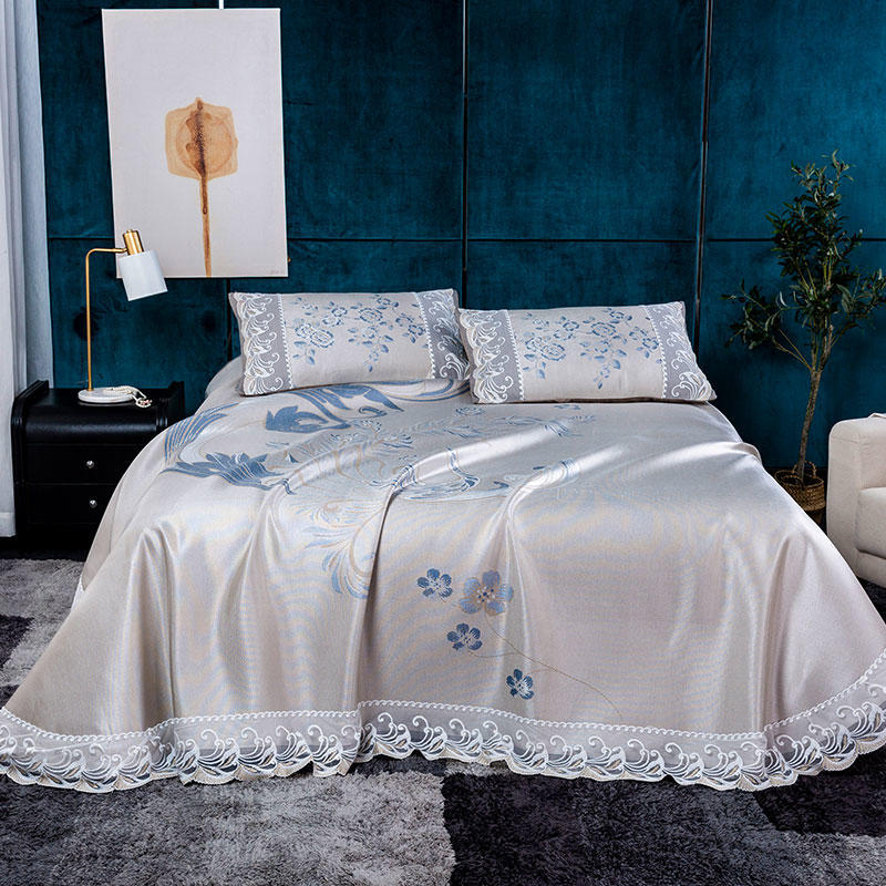 Manufactor Direct selling 600D washing Big version Borneol summer sleeping mat sheet Single Double hotel gift wholesale