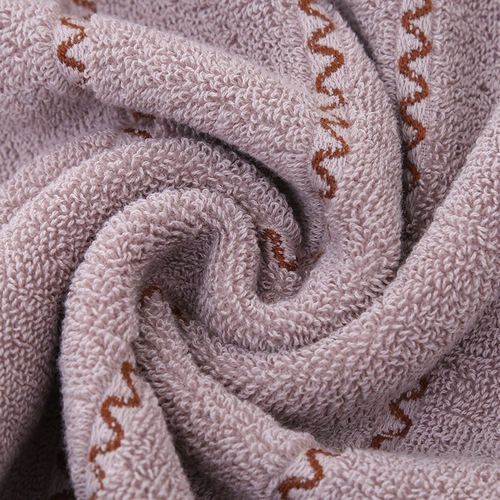 Pure cotton towel adult face home use thick daily necessities water pattern pure cotton 32-ply towel logo