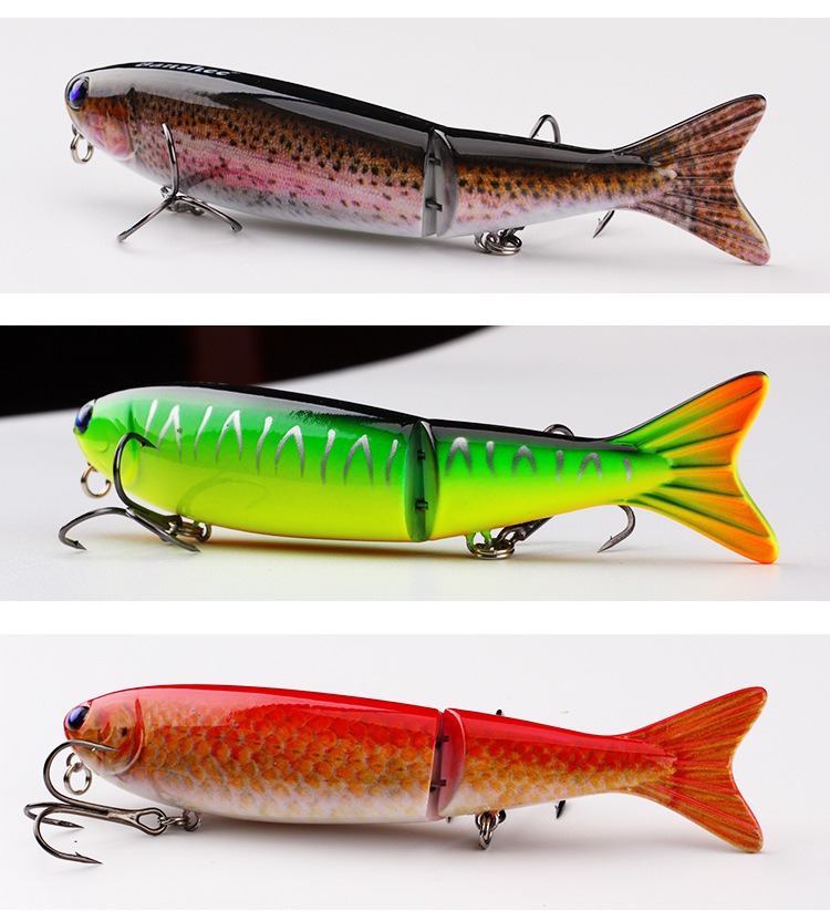 Sinking Glide Baits Hard Swimbaits Bass Trout Fresh Water Fishing Lure