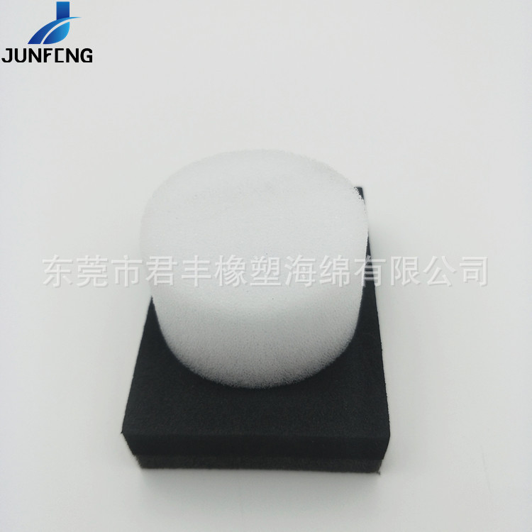 定制粗孔污水处理海绵 水槽滤渣细孔爆破网状60ppi过滤绵柱子