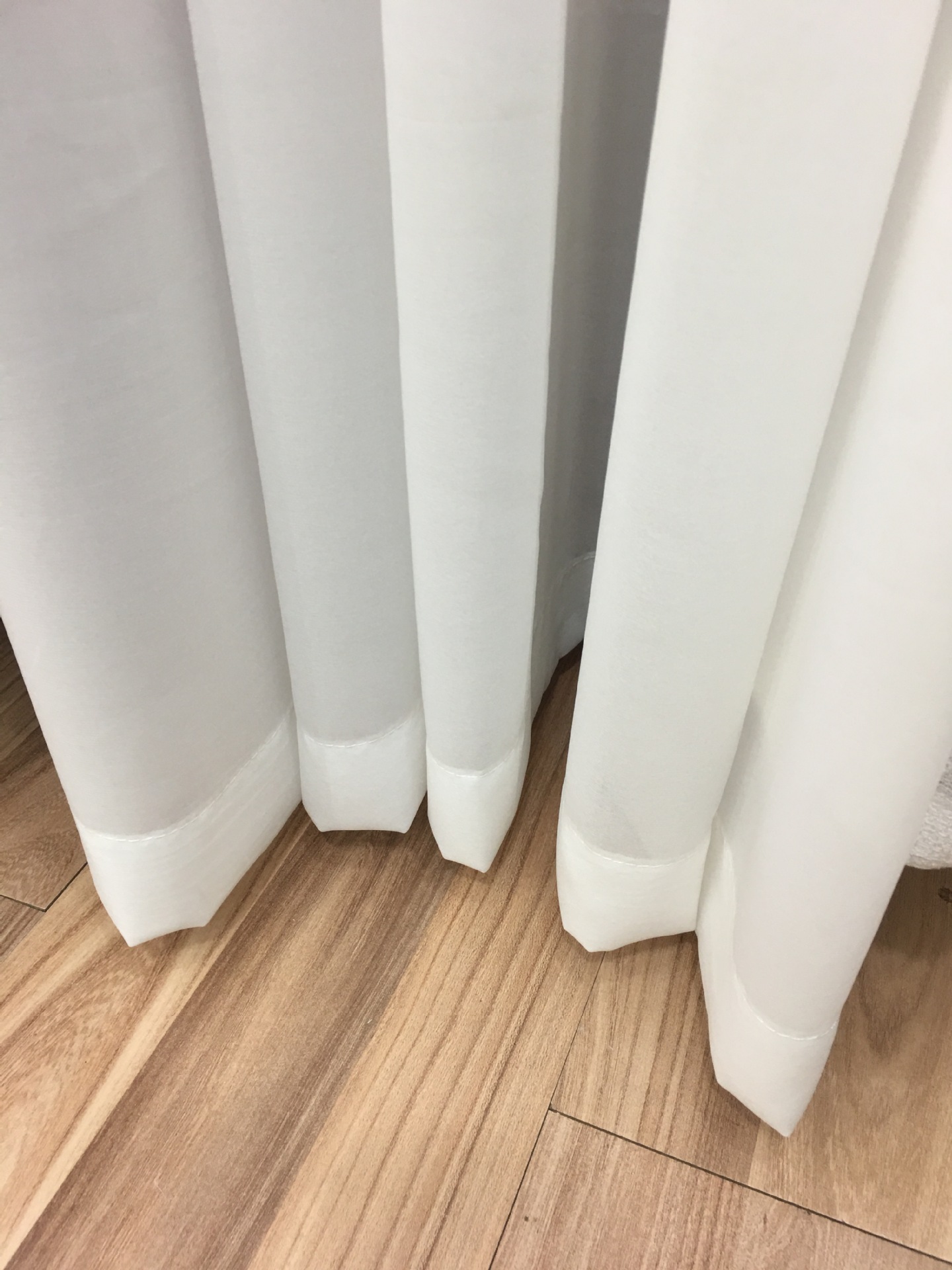 厂家成品销售 白色雪纺纱 现代简约居家装饰 白色窗纱 成品可定制