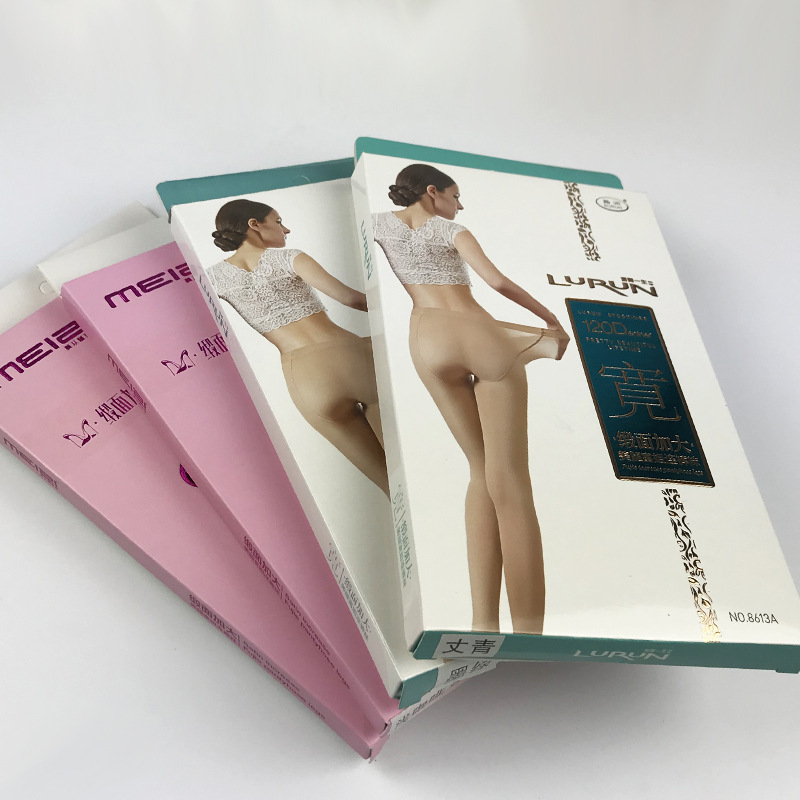 120D丝滑缎面大码连裤袜防勾丝面膜打底裤丝袜女秋冬