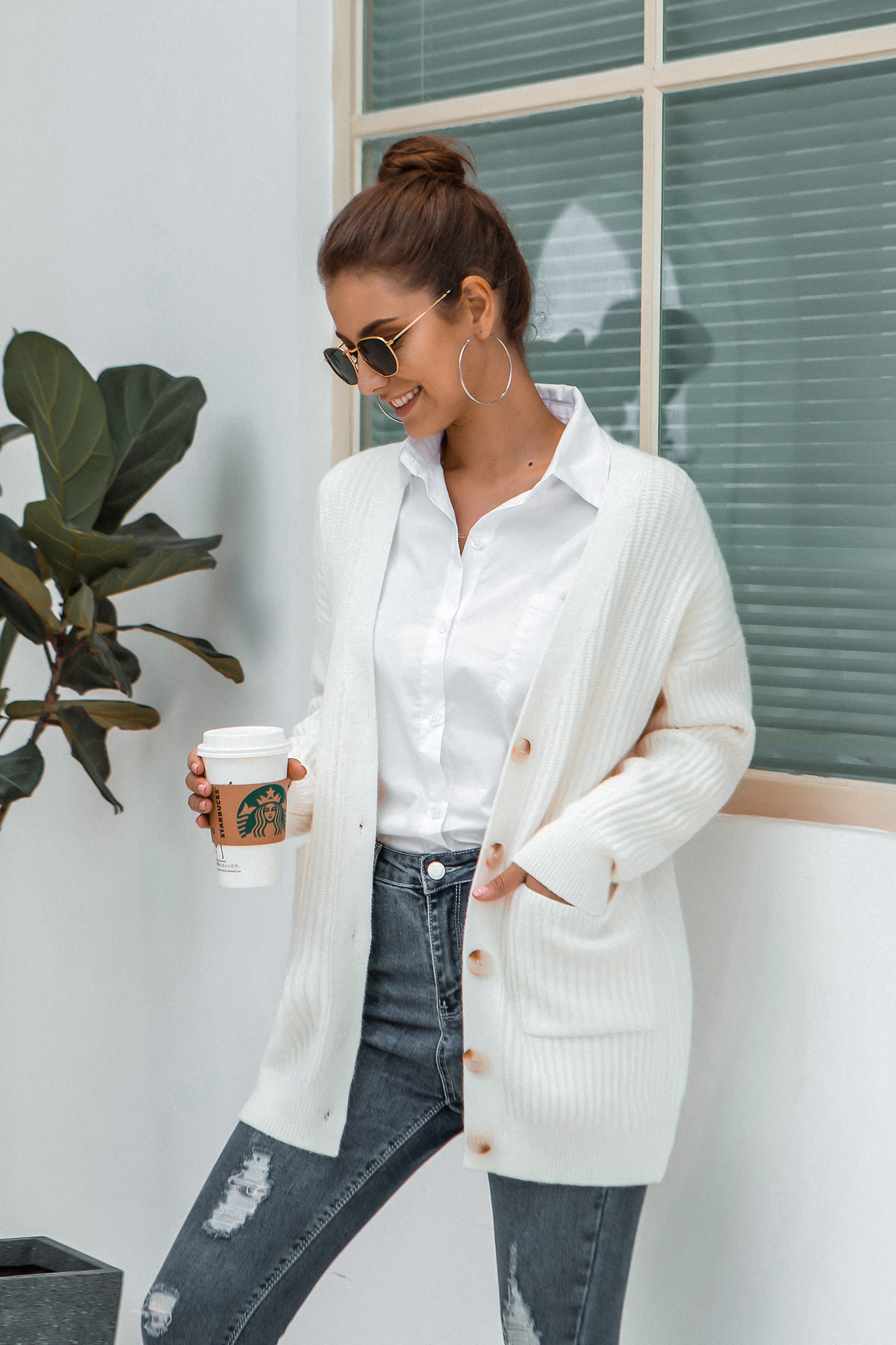 Pull femme en Coton - Ref 3414818 Image 22