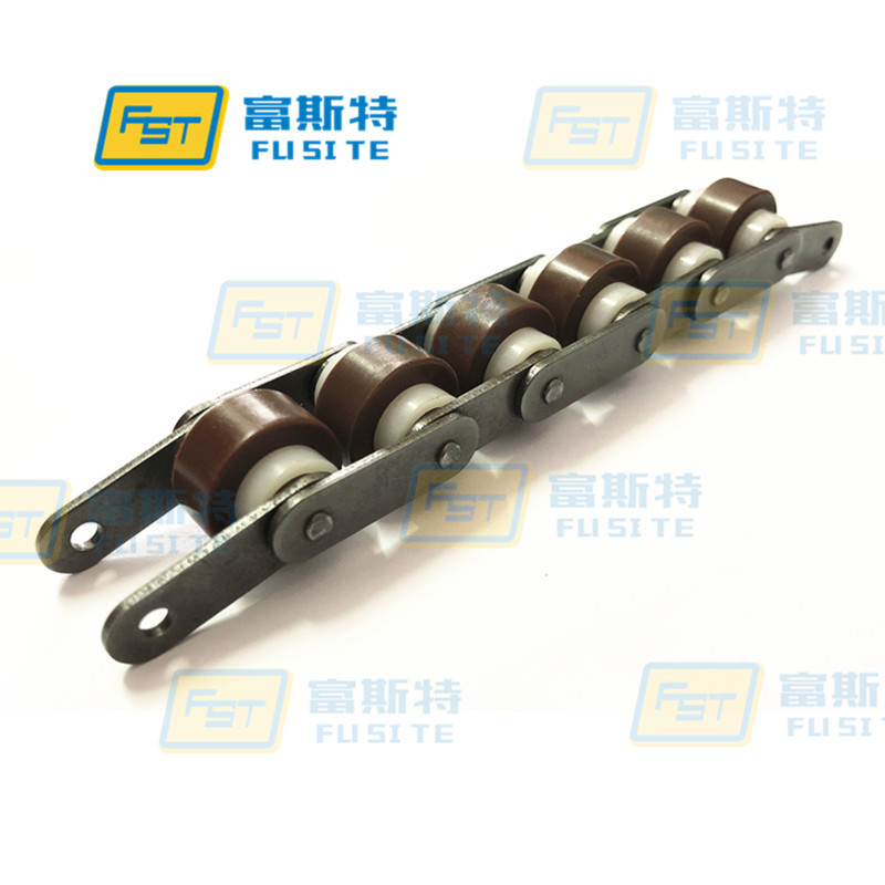 2.5倍速链条 节距25.4 节距19.05两款输送链条尼龙滚轮