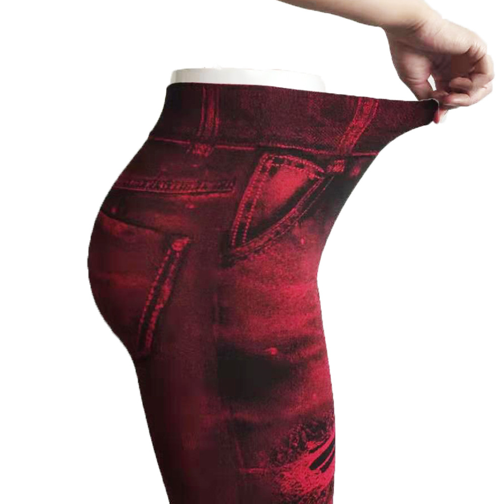 Women's Daily Fashion Printing Ankle-length Printing Leggings display picture 4