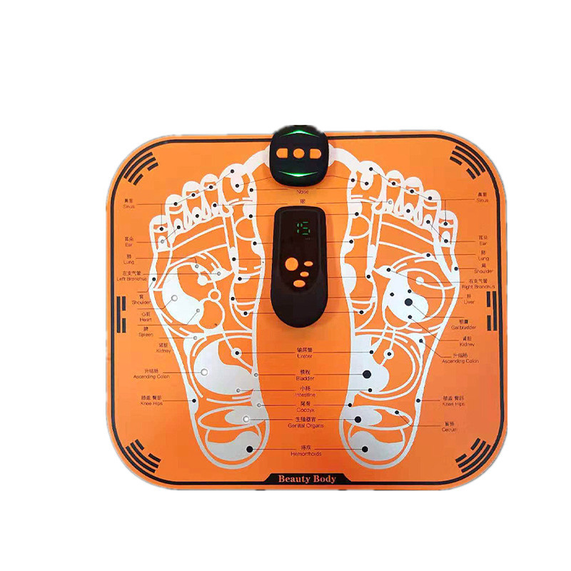 FLD-701脉冲脚底按摩垫足部按摩垫EMS按摩器足疗机底工充电按摩仪|ms