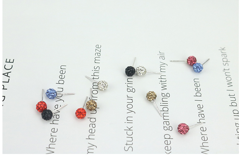 925 Sterling Silver Material Geometric Pattern 1 Pair 925 Sterling Silver Geometric Earrings Ear Studs