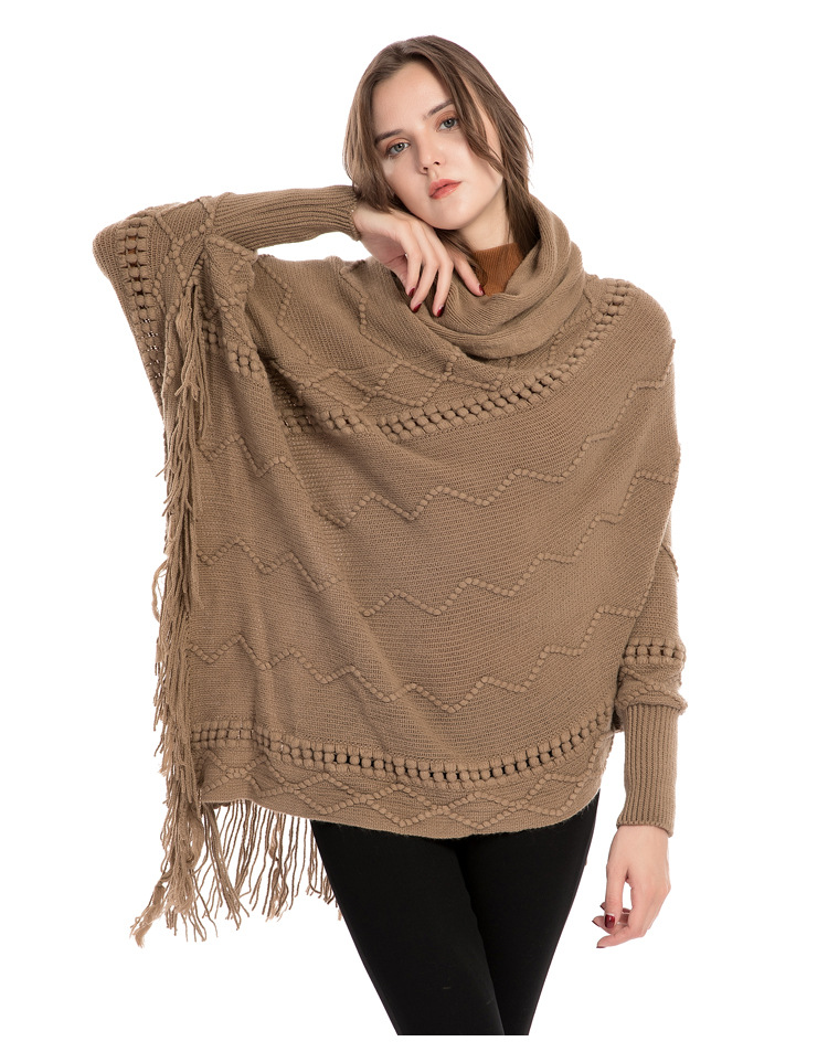 高领  袖子 仿羊绒保暖毛衣 大码衣服