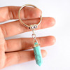 Fashionable crystal, pendant, retro metal multicoloured keychain, accessory, simple and elegant design