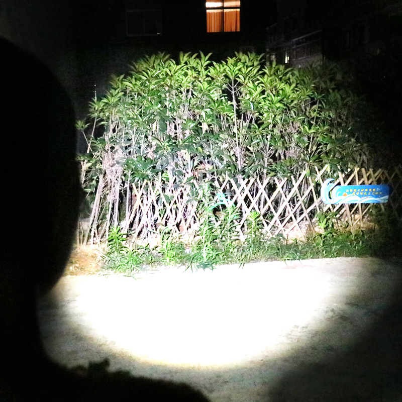 强光远射感应头灯户外夜钓照明充电T6头戴式伸缩变焦V9大功率头灯