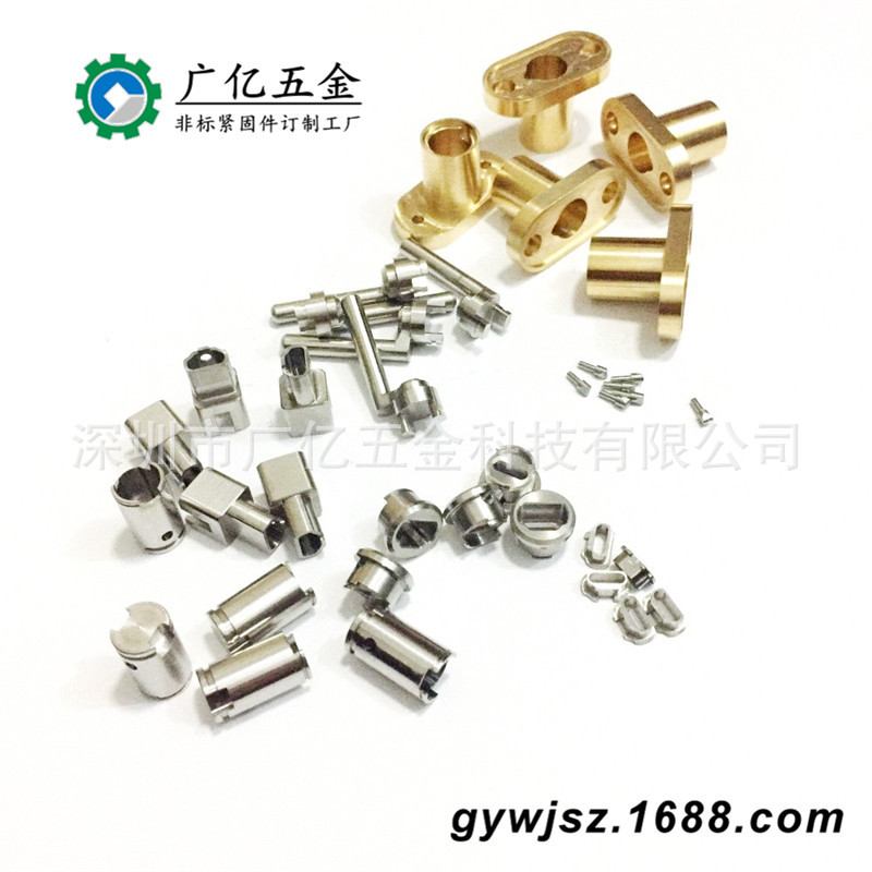 数控车床铜产品加工CNC精雕机床加工 自动车床机加工产品