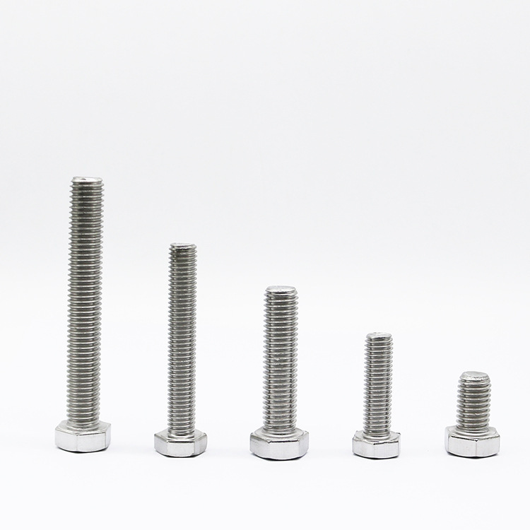 不锈钢外六角螺丝    316DIN933全牙螺丝 M18  奥展六角螺栓A4-70