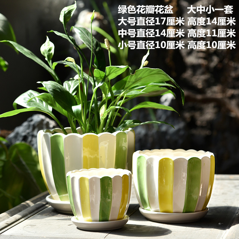绿色花瓣