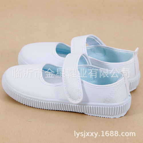 2024 Summer Low-top Solid Color Children's White Shoes Multi-Color Children's Shoes Soft Sole Slip-on Kindergarten Canvas Shoes Wholesale