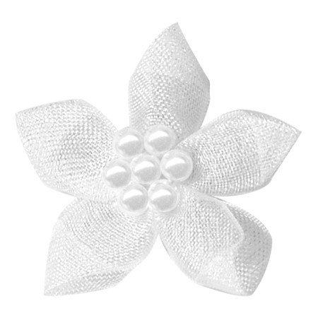 Venta al por mayor Arco de la cinta terminado 3.2cm200 piezas un paquete de accesorios de flores DIY mariposa accesorios para el cabello de los niños materiales decorativos