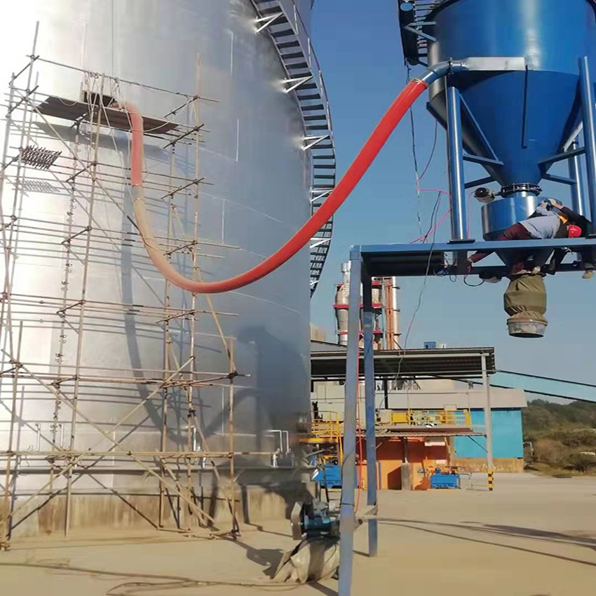 广东中山粉料气力输送机水泥粉卸车气力输送机粉煤灰装车机