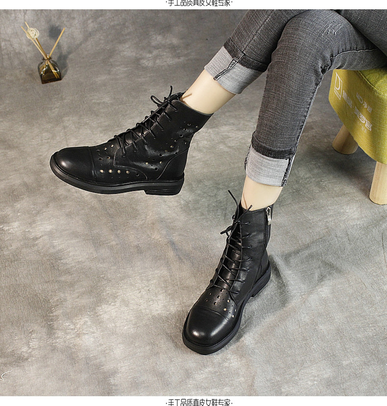 Bottes femme QING XUAN en En cuir - Ref 3354335 Image 19