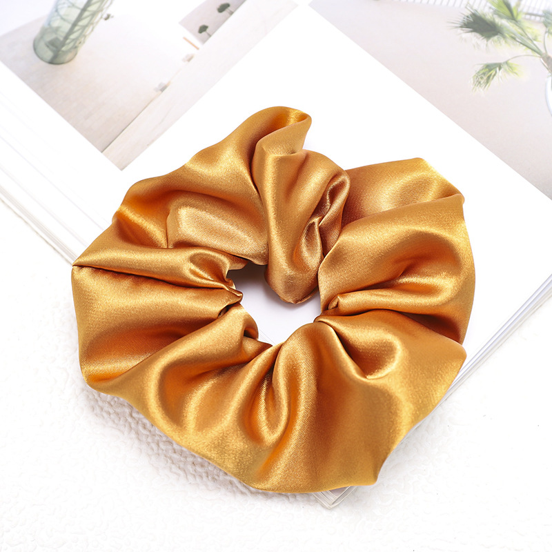 Casual Solid Color Cloth Hair Tie display picture 1