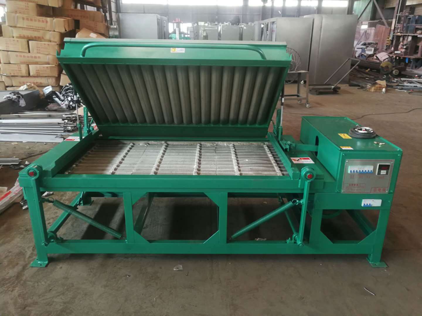 18槽多功能智能茶叶杀青理条机直条形茶整形设备