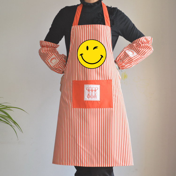 Cocina casera creativa delantal antiincrustante moda a prueba de aceite de las mujeres japonesas lindas de los hombres que cocinan ropa de trabajo logotipo personalizado